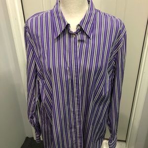Ladies 2X Ralph Lauren button down shirt